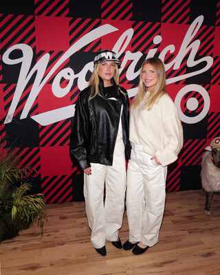 Brigette Pheloung and Danielle Pheloung step out in Woolrich x Target at the partnership celebration event in NYC