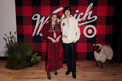Olivia Palermo and Sean Kaufman celebrate the Woolrich x Target collaboration in NYC