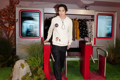 ‘The Summer I Turned Pretty’ star Sean Kaufman rocks Woolrich x Target at the NYC celebration event