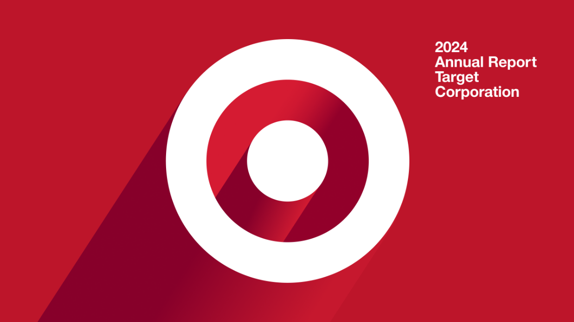 The cover of Target's 2024 Annual Report.