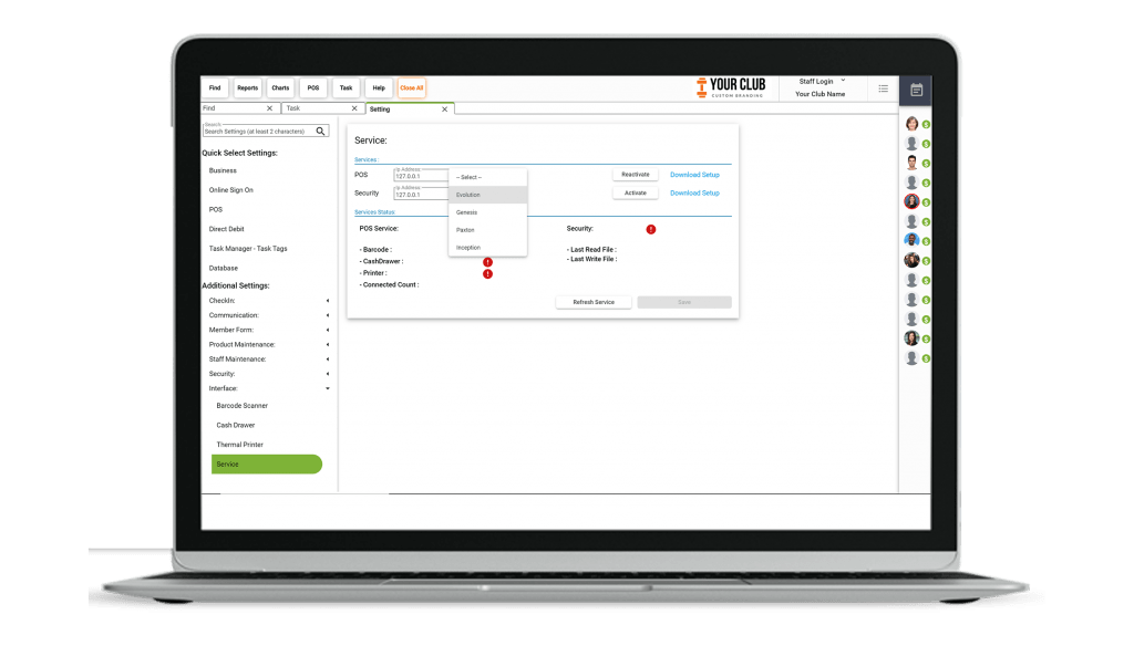 VIGYR Gym Management Software - 24/7 Security 1 Feature