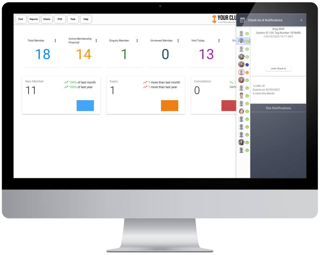 VIGYR Gym Management Software - Check-In Big 2