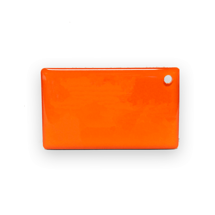Gym Epoxy Tag Orange