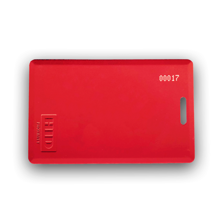 Gym RFID Card Tag Red