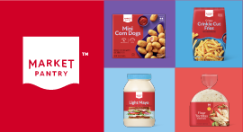 The Market Pantry logo.