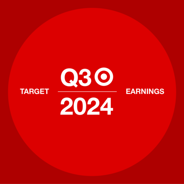 A graphic that reads "Target Q3 2024 Earnings."